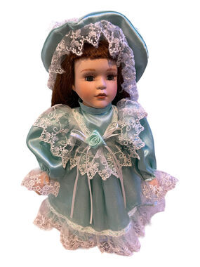 The Collector's Choice series by DanDee Red Hair Doll with Mint Green Dress